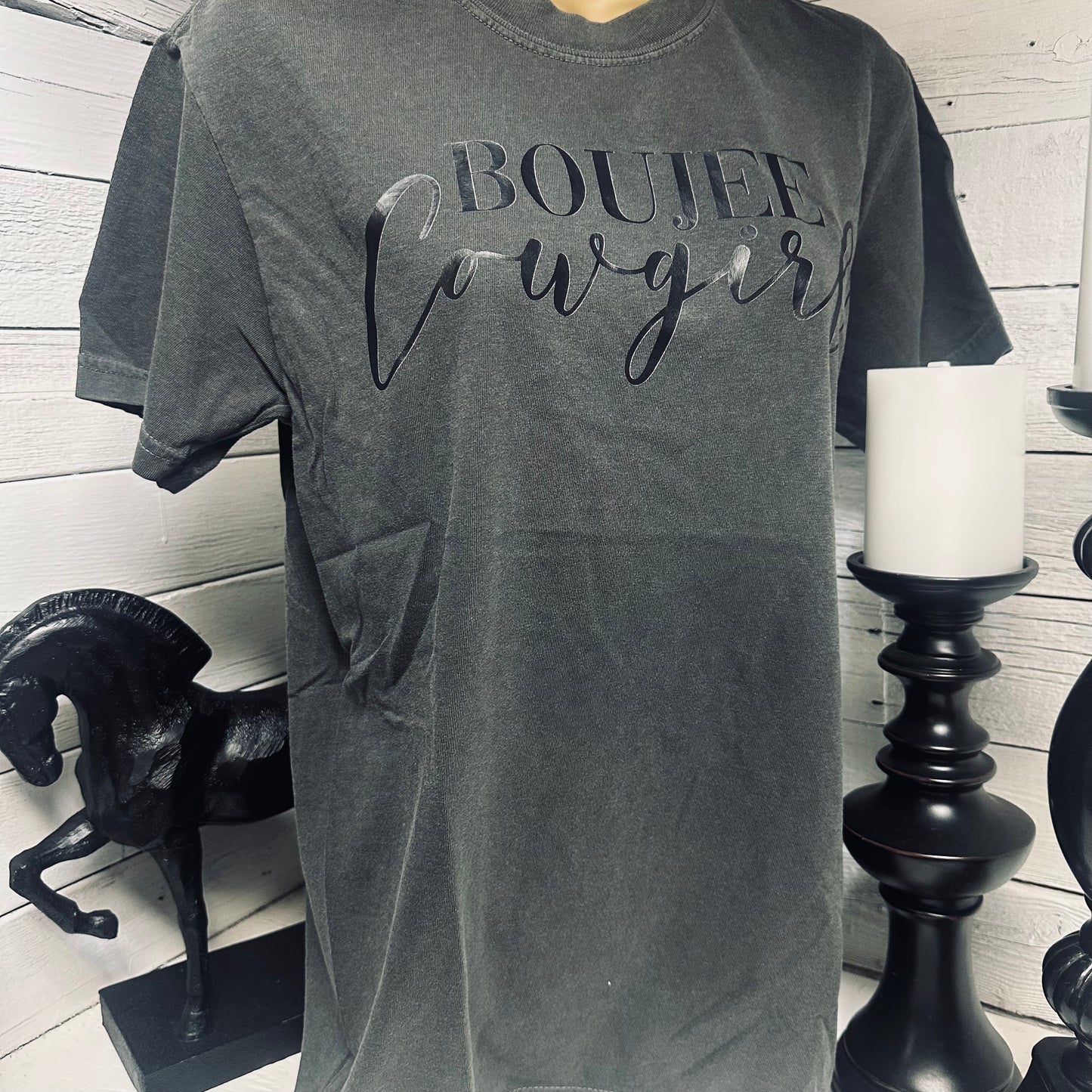 Boujee Cowgirl Pepper Tee