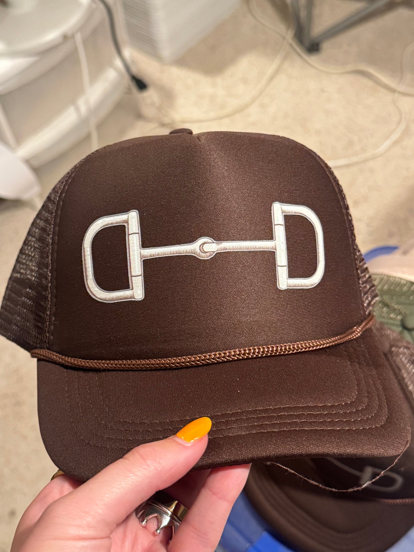 Bit Trucker Cap Brown on Brown- LF
