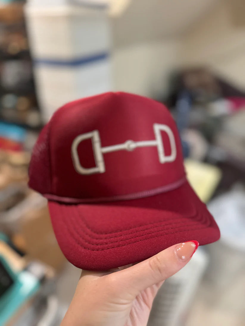 Bit Trucker Cap Wine- LF