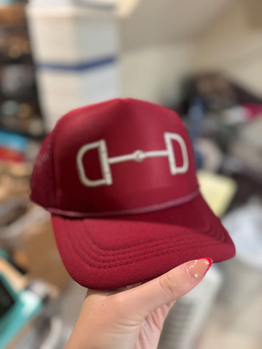 Bit Trucker Cap Wine- LF