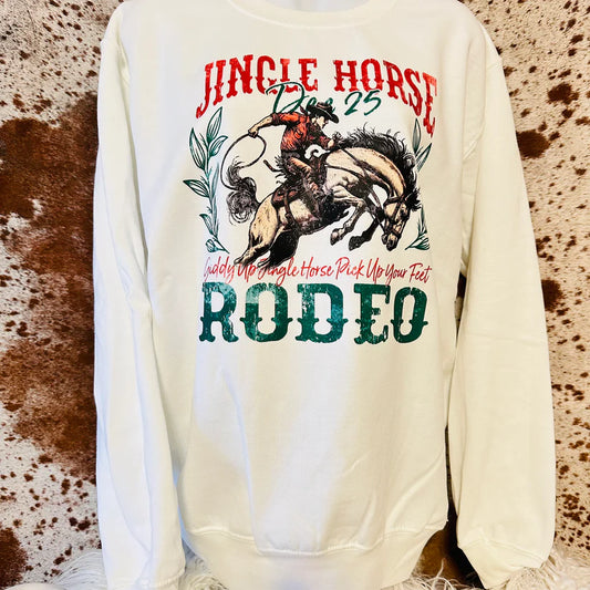 Jingle Horse Rodeo Sweatshirt