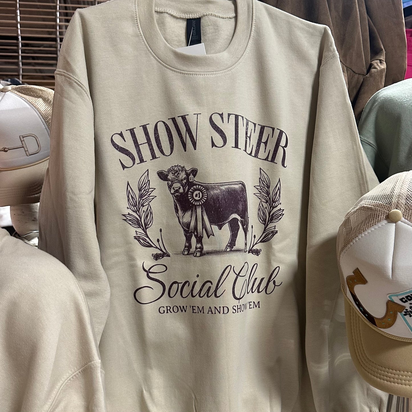 Show Steer Social Club Sweatshirt