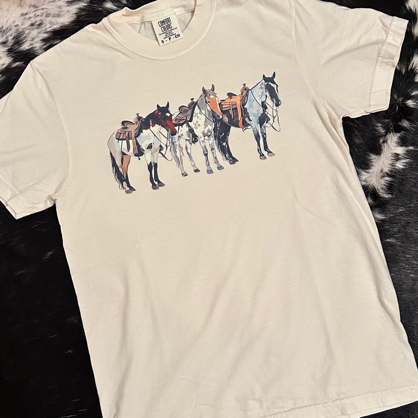 Western Saddle Horse Tee
