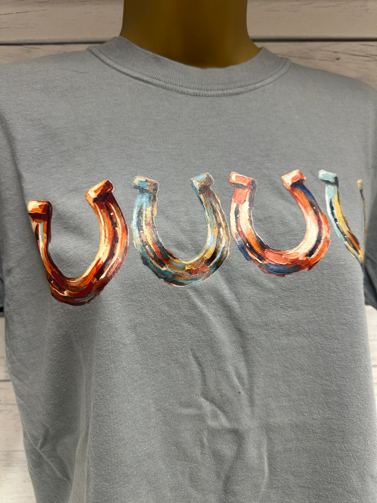 Lucky Horseshoe Granite Tee