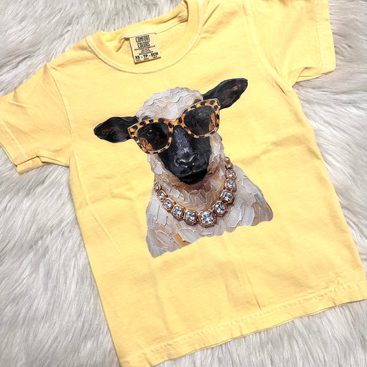 Youth Glam Sheep Butter Tee