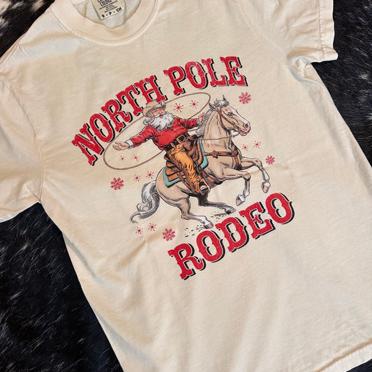 North Pole Rodeo Tee