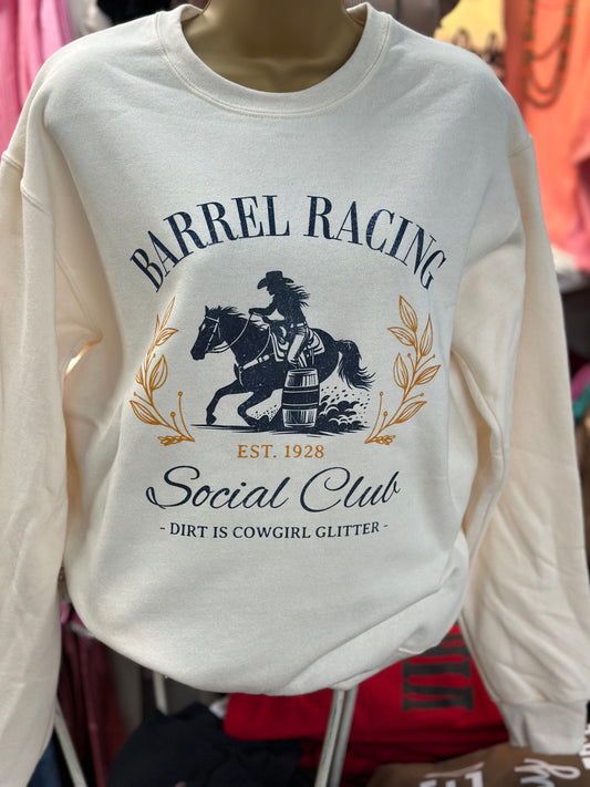 Barrel Racing Social Club Sweatshirt