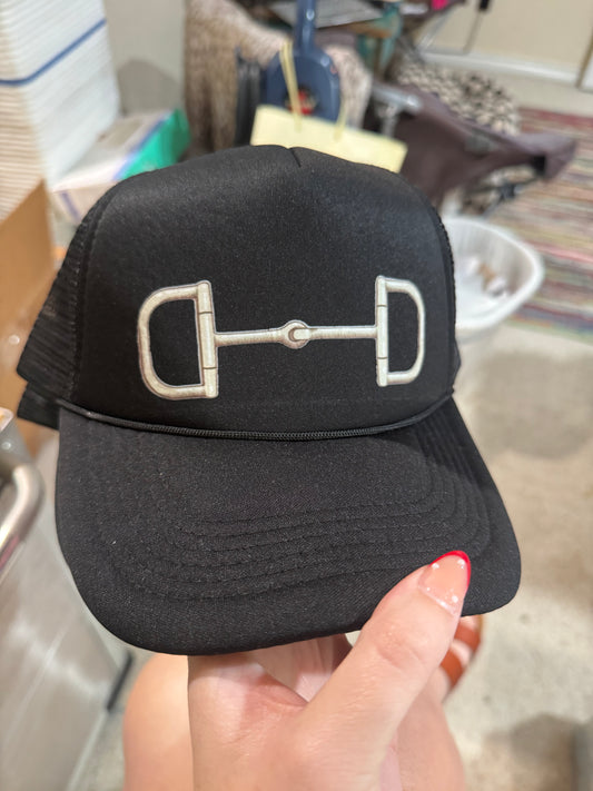 Bit Trucker Cap Black- LF