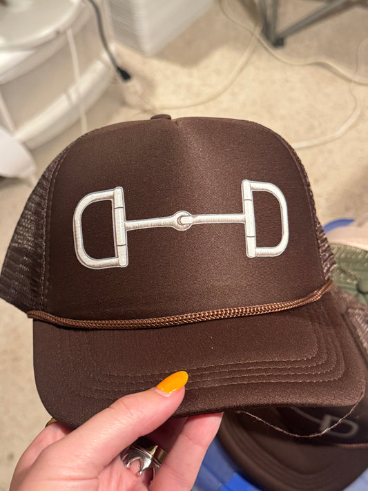 Bit Trucker Cap Brown on Brown- LF
