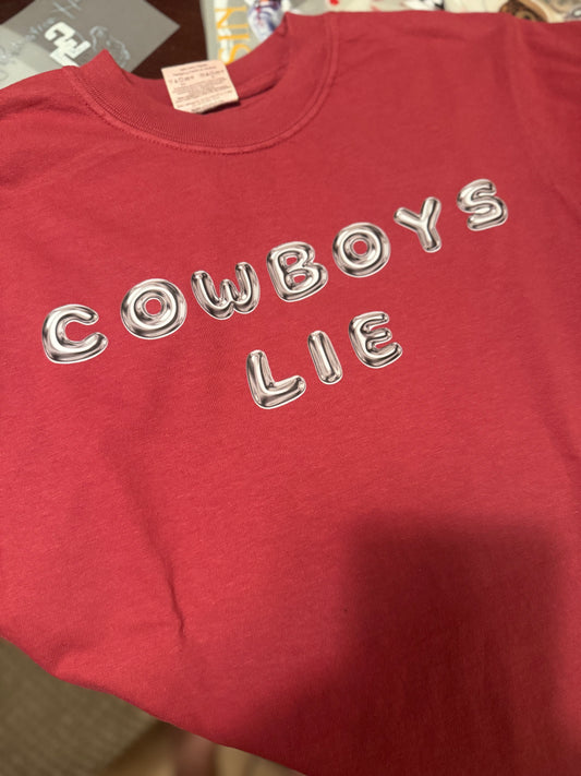 Cowboys Lie Tee- LF