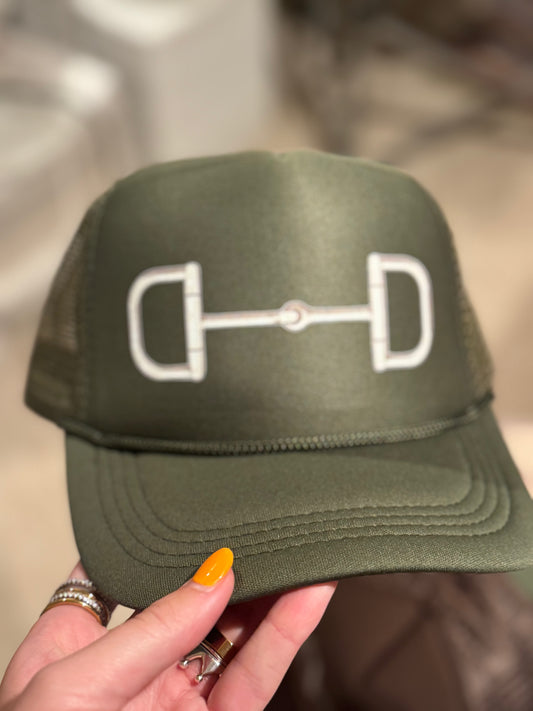 Bit Trucker Cap Army Green- LF